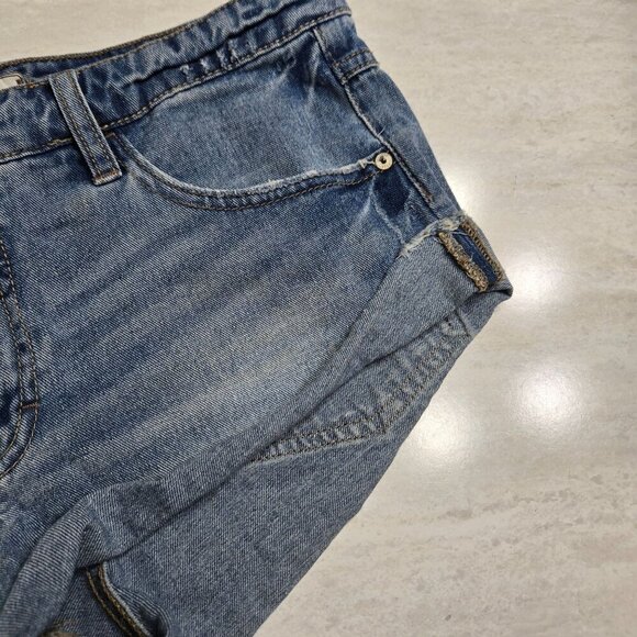 Free People Micro Booty Shorts Womens 27 Distressed Spring Break Festival Boho - Picture 8 of 13